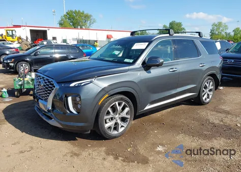 2022 Hyundai Palisade Limited из США, поврежденный, VIN KM8R5DHE8NU405485